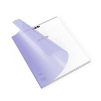 Тетрадь общая ученическая с пластиковой обложкой ErichKrause Классика CoverPrо Pastel, сиреневый, А5+, 96 листов, клетка