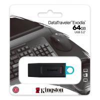 Флешка 64 ГБ Kingston DataTraveler USB 3.0 Exodia (DTX/64Gb) черный