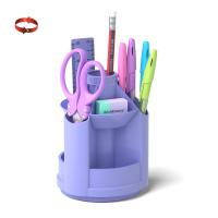 Набор настольный вращающийся пластиковый ErichKrause Mini Desk, Pastel, фиолетовый