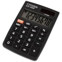 Калькулятор карманный Citizen SLD-100NR, 8-разрядный, черный