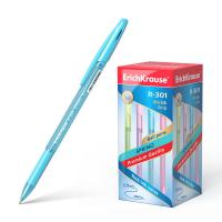Ручка шариковая ErichKrause R-301 Spring Stick&Grip синяя