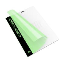 Тетрадь общая ученическая с пластиковой обложкой на скобе ErichKrause Neon, зеленый, А4, 48 листов, клетка