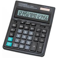 Калькулятор настольный Citizen SDC-664S, 16-разрядный, черный