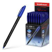 Ручка шариковая ErichKrause U-108 Black Edition Stick синий