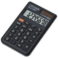 Калькулятор карманный Citizen SLD-200NR, 8-разрядный, черный