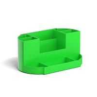 Подставка настольная пластиковая ErichKrause Victoria, Neon Solid, зеленая