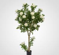 Искусственное Дерево с Белыми Розами 150 см