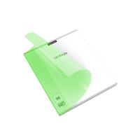 Тетрадь общая ученическая с пластиковой обложкой ErichKrause Классика CoverPrо Neon, зеленый, А5+, 96 листов, клетка