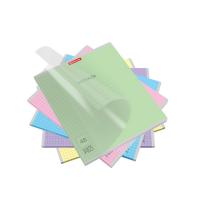 Тетрадь общая ученическая с пластиковой обложкой ErichKrause Классика CoverPrо ассорти, А5+, 48 листов, клетка Mix-Pack