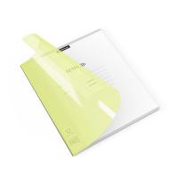 Тетрадь школьная ученическая с пластиковой обложкой ErichKrause Классика CoverPrо Neon, желтый, А5+, 12 листов, клетка
