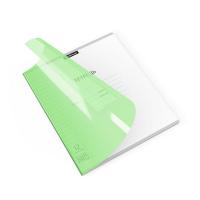 Тетрадь школьная ученическая с пластиковой обложкой ErichKrause Классика CoverPrо Neon, зеленый, А5+, 12 листов, линейка