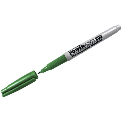 Маркер перманентный Lineplus Power-Line 200 зеленый 1.0 мм