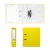 Папка–регистратор с арочным механизмом ErichKrause, Neon, А4, 70 мм, желтый
