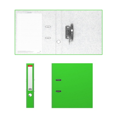 Папка–регистратор с арочным механизмом ErichKrause, Neon, А4, 50 мм, зеленый