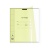 Тетрадь школьная ученическая с пластиковой обложкой ErichKrause Классика CoverPrо Neon, желтый, А5+, 18 листов, клетка
