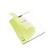 Тетрадь общая ученическая с пластиковой обложкой ErichKrause Классика CoverPrо Neon, желтый, А5+, 96 листов, клетка