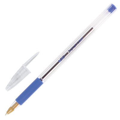 Ручка шариковая одноразовая BIC Cristal Grip синяя