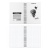 Тетрадь общая с пластиковой обложкой на спирали ErichKrause Blossom, Black and White, А6, 80 листов, клетка