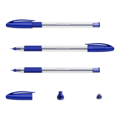 Ручка шариковая ErichKrause U-109 Classic Stick&Grip синий