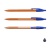 Ручка шариковая автоматическая ErichKrause R-301 Amber Matic синяя