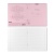Тетрадь школьная ученическая с пластиковой обложкой ErichKrause Классика CoverPrо Pastel, розовый, А5+, 12 листов, линейка