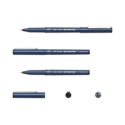 Ручка капиллярная ErichKrause F-15 черная