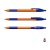 Ручка шариковая автоматическая ErichKrause R-301 Orange Matic&Grip синяя