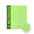Тетрадь общая ученическая с пластиковой обложкой на скобе ErichKrause Neon, зеленый, А5+, 48 листов, клетка