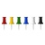 Кнопки силовые ErichKrause цветные (50 шт)
