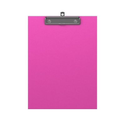 Планшет с зажимом ErichKrause Neon, А4, розовый