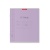 Тетрадь школьная ученическая ErichKrause Классика с линовкой фиолетовая, 12 листов, клетка