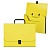 Портфель пластиковый ErichKrause Matt Neon, A4, желтый