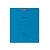 Тетрадь школьная ученическая ErichKrause Классика Neon голубая, 24 листа, клетка