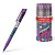 Ручка шариковая автоматическая ErichKrause ColorTouch Purple Python синий