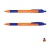 Ручка шариковая автоматическая ErichKrause U-209 Orange синяя