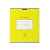 Тетрадь школьная ученическая ErichKrause Классика Bright желтая, 12 листов, клетка
