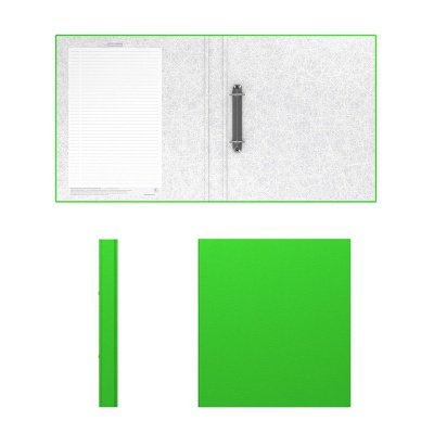 Папка–регистратор на 2 кольцах ErichKrause, Neon, А4, 35 мм, зеленый