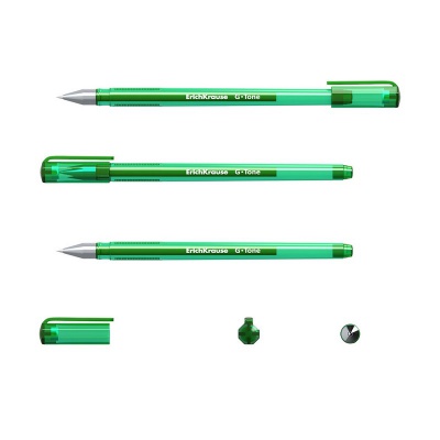 Ручка гелевая ErichKrause G-Tone зеленая