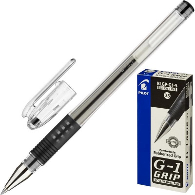 Ручка гелевая Pilot BLGP-G1-5 черная