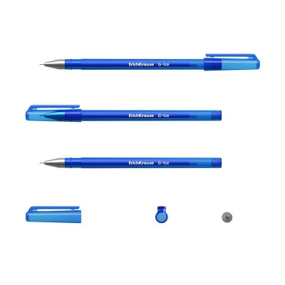 Ручка гелевая ErichKrause G-Ice синяя
