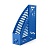 Подставка для бумаг вертикальная пластиковая ErichKrause Base, Vivid, 85мм, синяя