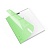 Тетрадь школьная ученическая с пластиковой обложкой ErichKrause Классика CoverPrо Neon, зеленый, А5+, 18 листов, клетка
