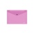 Папка-конверт на кнопке пластиковая ErichKrause Glossy Vivid, B5, полупрозрачная, ассорти