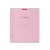 Тетрадь школьная ученическая ErichKrause Классика Visio розовая, 18 листов, клетка