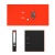Папка–регистратор с арочным механизмом ErichKrause, Accent, А4, 50 мм, красный