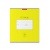 Тетрадь школьная ученическая ErichKrause Классика Bright желтая, 12 листов, клетка