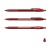Ручка шариковая автоматическая ErichKrause R-301 Original Matic красная