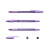 Ручка шариковая ErichKrause R-301 Violet Stick&Grip фиолетовая