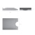 Лоток для бумаг пластиковый ErichKrause Office, Classic, серый