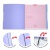 Тетрадь общая ученическая в съемной пластиковой обложке ErichKrause FolderBook Pastel, фиолетовый, А5+, 48 листов, клетка